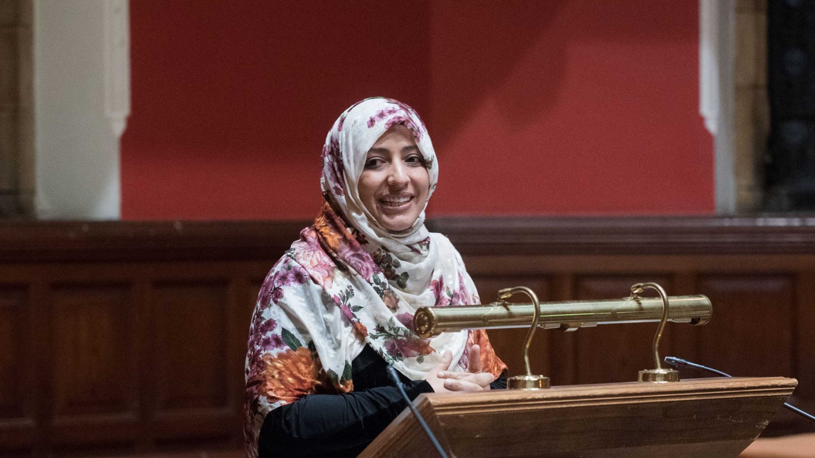 Mrs. Tawakkol Karman’s speech at the Oxford University